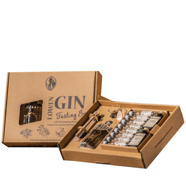 gin tastingbox bergbrennerei