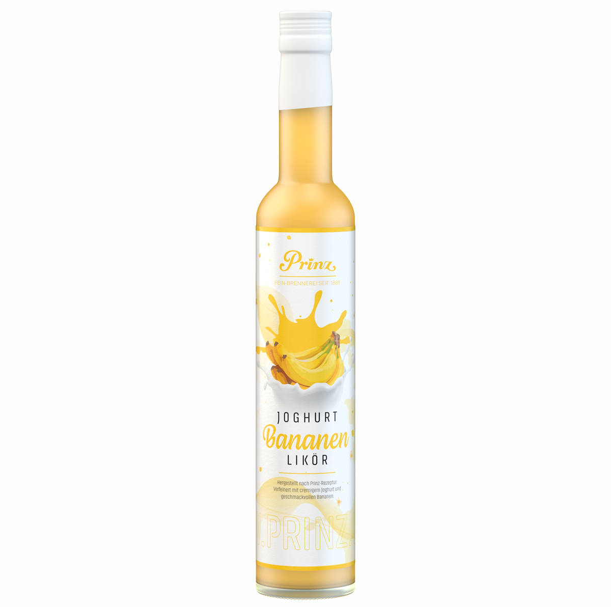Prinz Joghurt Bananen Likör 15 % vol. 1 Prinz Joghurt Bananen Likör 15 % vol.