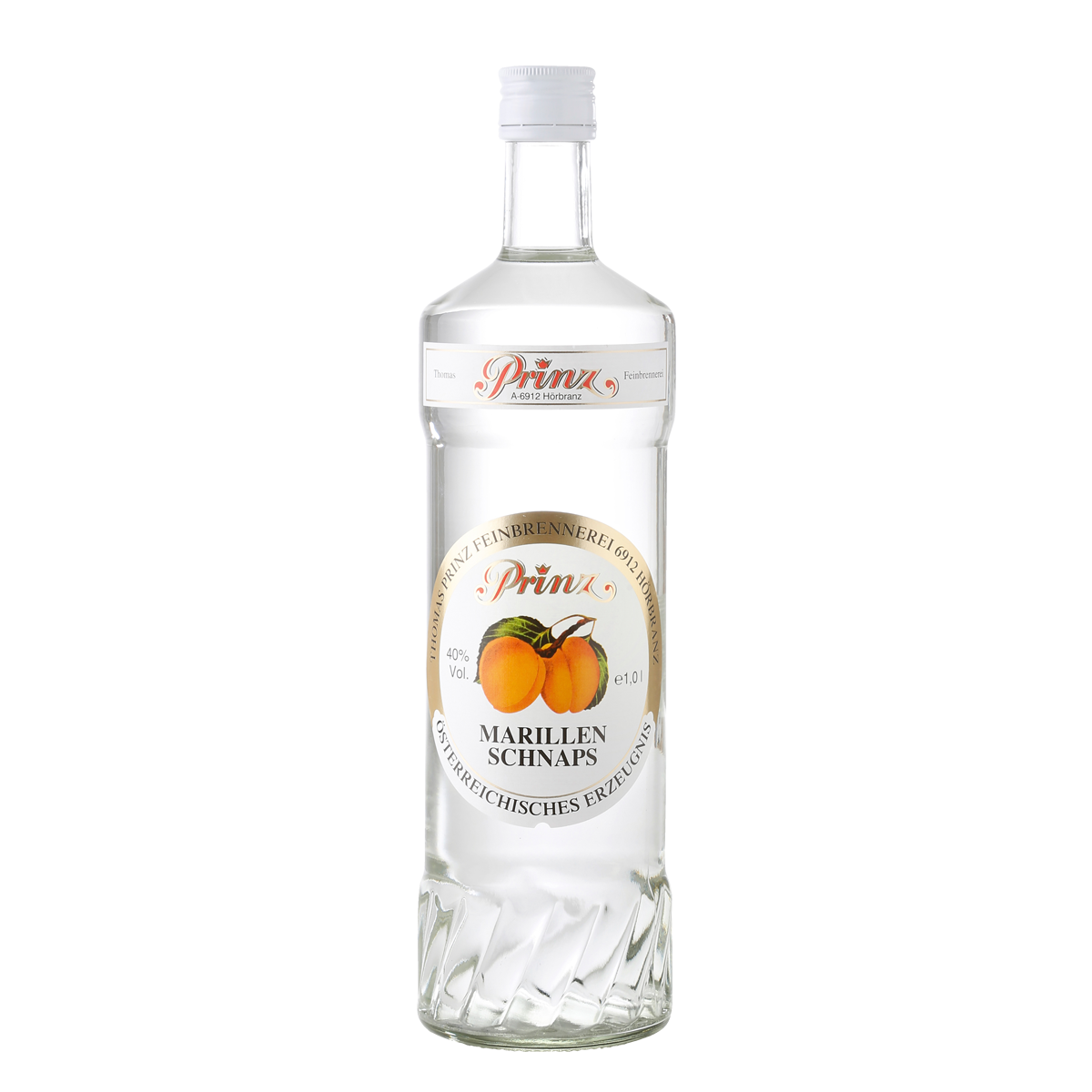 Prinz Marillen-Schnaps 40% vol. 1 Prinz Marillen-Schnaps 40% vol.