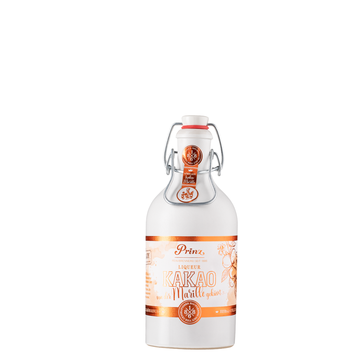 Nobilady Kakao - Marillen Liqueur 17,7 % vol 0,5l 1 Nobilady Kakao - Marillen Liqueur 17,7 % vol 0,5l