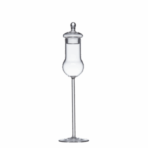 Prinz mundeblasener Schnapskelch mit Deckel