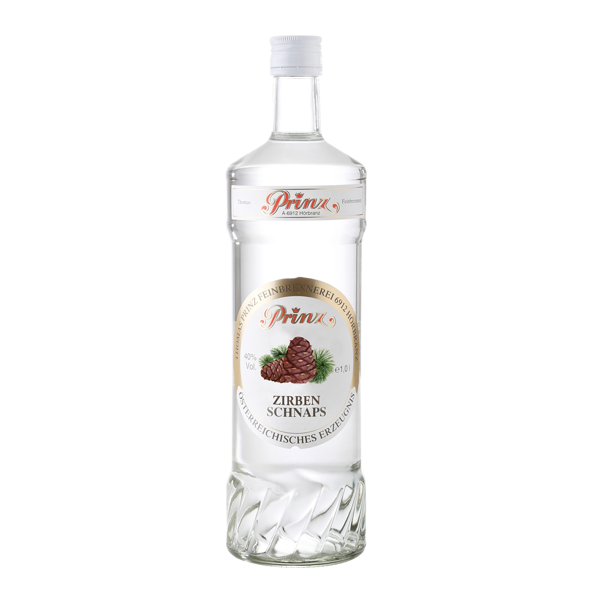 Prinz Zirbenschnaps 40% vol. 1 Prinz Zirbenschnaps 40% vol.