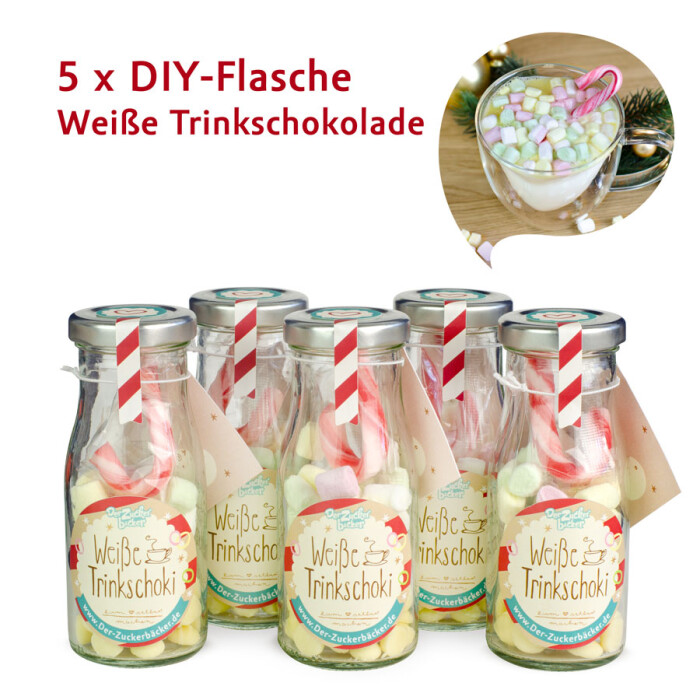 Weisse Schoki 5er Set 1 Weisse Schoki 5er Set
