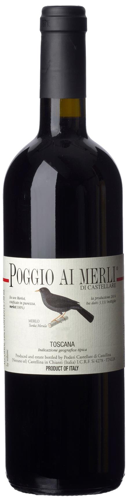2018 Merlot Poggio ai Merli 1 2018 Merlot Poggio ai Merli