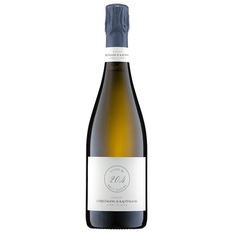 sekt cuvee no204 brut nature christmann kauffmann pfalz