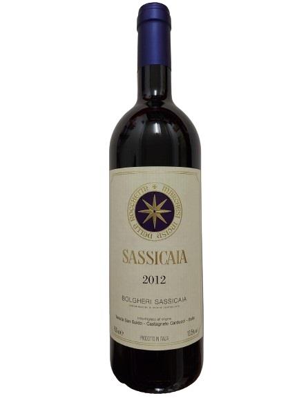 2012 Sassicaia Tenuta San Guido 1 2012 Sassicaia Tenuta San Guido