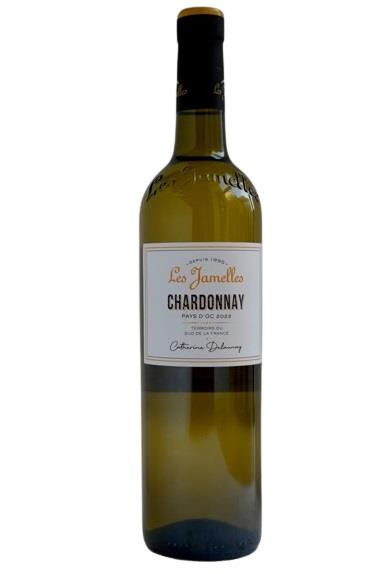chardonnay vin pays les jamelles wein und mehr