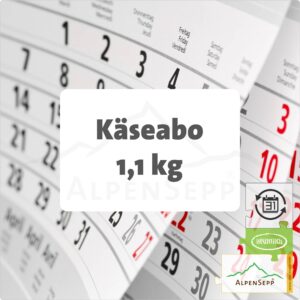 ABO BERGKÄSE + SCHNITTKÄSE – 1,1 KG | laktosefrei | abwechselnde Käsevielfalt mit flexibler Laufzeit des Käseabos Unlimitiert