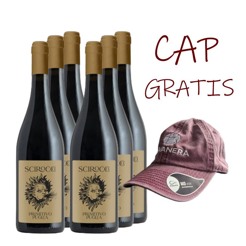 2023 Scirocco Primitivo + Polvanera Cap gratis 1 2023 Scirocco Primitivo + Polvanera Cap gratis