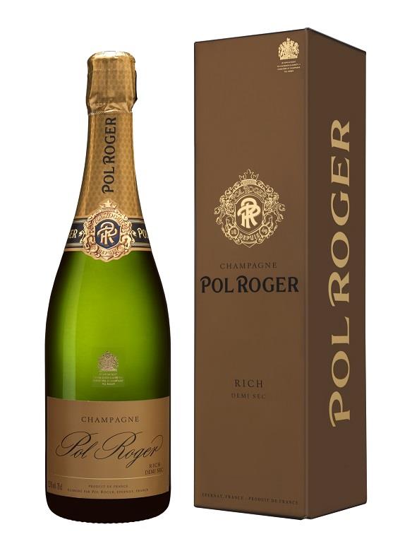 pol roger champagne rich demi sec