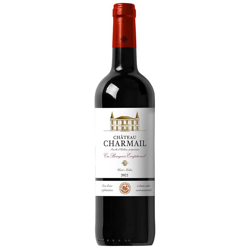 2022 Château Charmail Cru Bourgeois Exceptionnel Haut-Médoc 1 2022 Château Charmail Cru Bourgeois Exceptionnel Haut-Médoc
